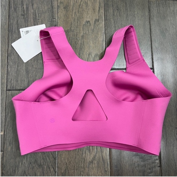 Lululemon NWT Go Further Bra with Support Code Technology Pow Pink Tone - Picture 2 of 10